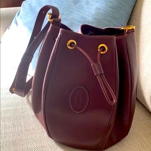 Vintage Cartier 2 way bag